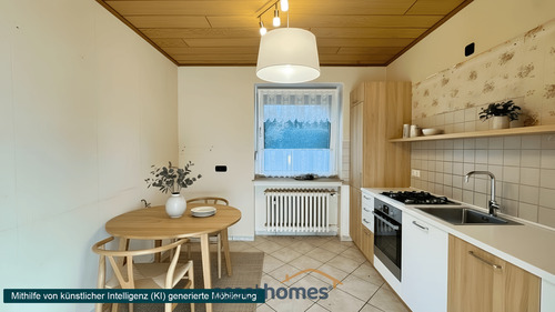 Küche - KI eingerichtet - 