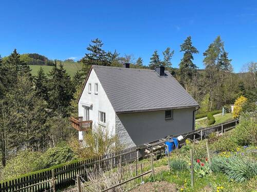 Hausansicht West - Einfamilienhaus mit 181,80 m&sup2; in Großolbersdorf zum Kaufen