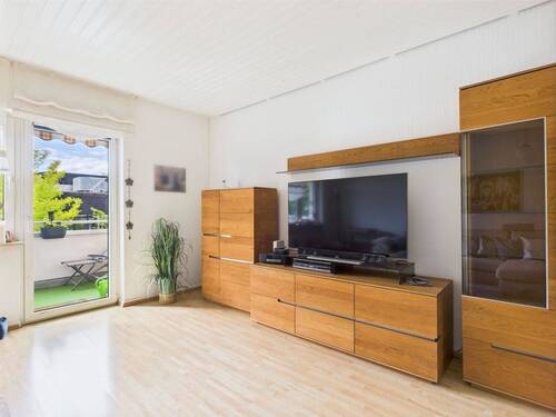 Wohnzimmer - Etagenwohnung mit 88,30 m² in Maintal zum Kaufen