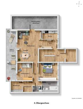 4. Obergeschoss - 