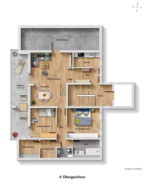 4. Obergeschoss - 