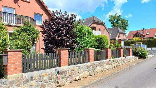 Blick entlang der Straße - 