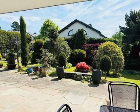 Überdachte Terrassenaussicht - 