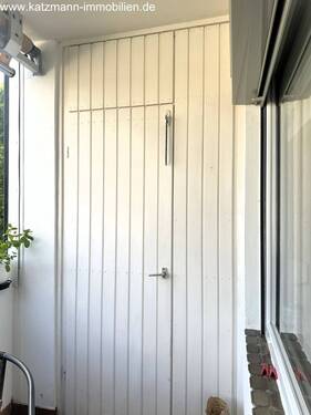 Einbauschrank Loggia (für z.B. Polstermöbel, Grill usw.) - 
