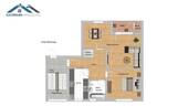 Grundriss der Wohnung - 