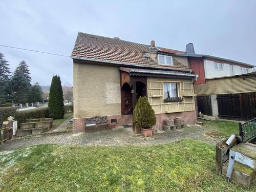 Hof mit Zugang zum Haus - 