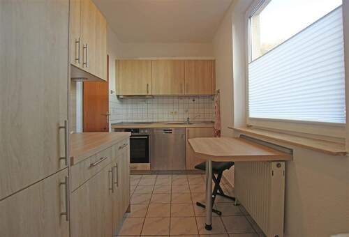 Blick in die Küche - 