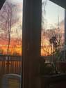 Sonnenuntergang vom Sofa - 