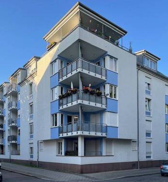 Straßenansicht - 2 Zimmer Etagenwohnung zum Kaufen in Leipzig