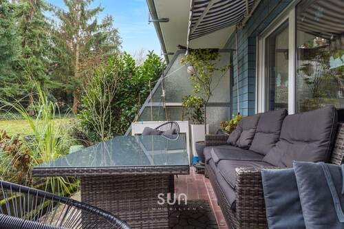 GEMÜTLICHE TERRASSE - 3 Zimmer Etagenwohnung in Frankfurt am Main