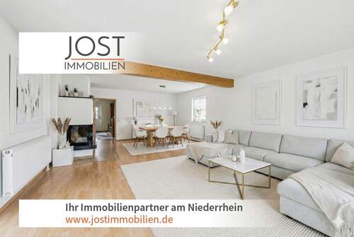 Wohnzimmer Staging - Energieeffizienter Bungalow mit Sonnengarten - provisionsfrei!