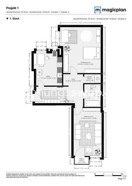 Bild 3 - 2 Zimmer Etagenwohnung in Berlin