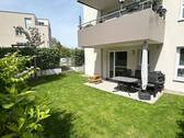 Titelbild - Ihr neues Zuhause mit Gartenparadies in Plattenhardt: 4-Zimmer-ETW mit EBK und Tiefgarage