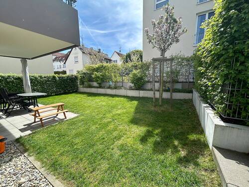 Garten - 4 Zimmer Terrassenwohnung zum Kaufen in Filderstadt