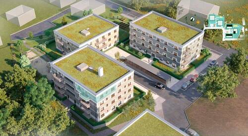 Moderne Eigentumswohnung mit Balkon - 3 Zimmer Etagenwohnung zum Kaufen in Wildau