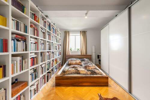 Schlafzimmer - Etagenwohnung mit 74,00 m² in München zum Kaufen
