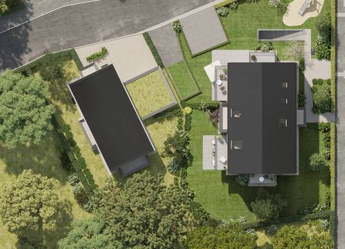 Draufsicht - 2 Zimmer Etagenwohnung zum Kaufen in Pöcking