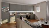 Offen gestaltet und perfekt für gemeinsames Kochen - Platz für Alltag und Auszeit - 399.900,00 EUR Kaufpreis, ca.  79,50 m² Wohnfläche