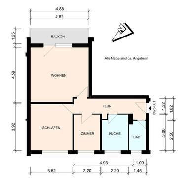 0525-001_GK_061qm_230322.jpg - 2 Zimmer Etagenwohnung zur Miete in Elmshorn