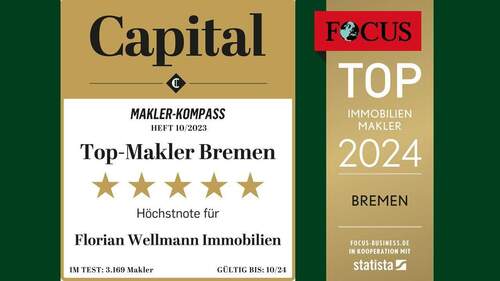FlorianWellmannImmobilien-AusgezeichnetvondenFachmagazinenCapitalundFocus - 