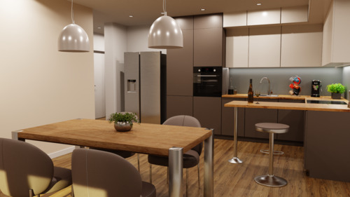 W2_WoEssKu.png - 2 Zimmer Etagenwohnung zum Kaufen in Trier