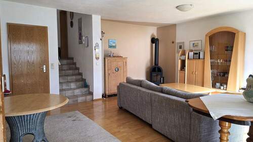 Wohnzimmer mit Schwedenofen - 