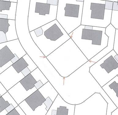 Lageplan - Grundstück in Herrenberg / Kuppingen