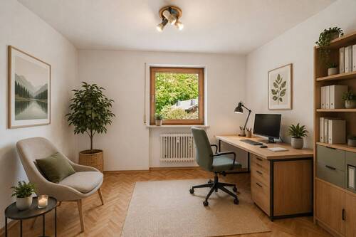 Visualisierung Home Office - 