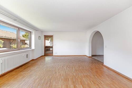 Wohnzimmer - Etagenwohnung mit 104,00 m&sup2; in Penzberg zum Kaufen