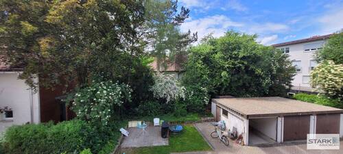 Blick in Garten.jpg - 4 Zimmer Etagenwohnung in Bad Mergentheim
