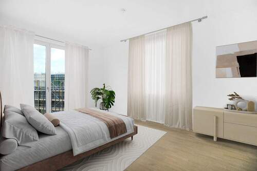 Schlafzimmer - Etagenwohnung mit 76,40 m² in Berlin zur Miete