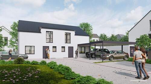 Ansicht - 6 Zimmer Doppelhaushälfte in Gärtringen