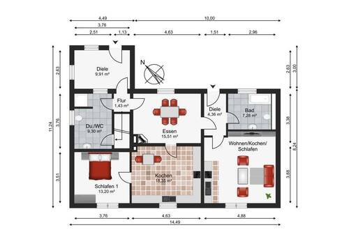 Erdgeschoss - 