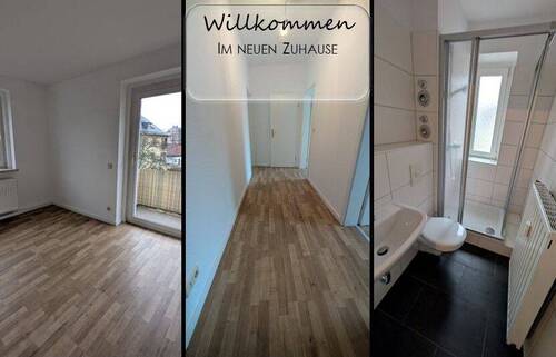 Wohnung - Ankommen und wohlfühlen in der hübschen Zwei-Zimmer-Wohnung mit Balkon