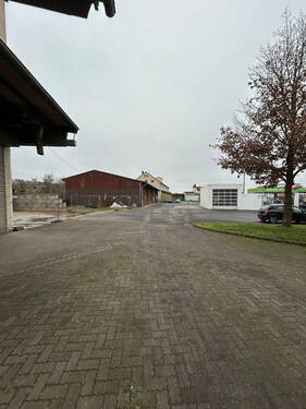 Blick über den Hof - 