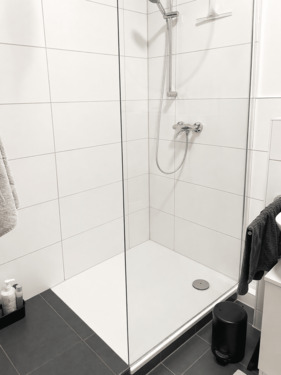Badezimmer sanierte Wohnung (Dusche Detail) - 