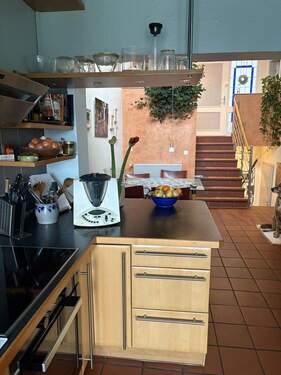 Blick von Küche nach oben - 