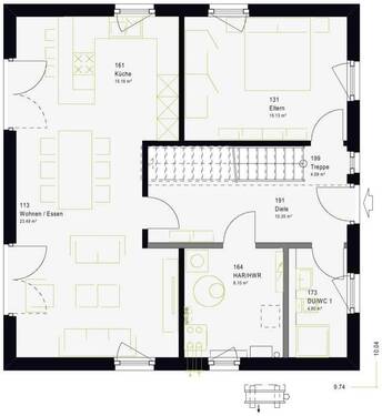 Erdgeschoss - 