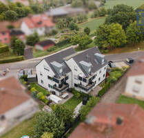 Moderne Zweizimmerwohnung mit Terrasse und Stellplätzen - Eisingen