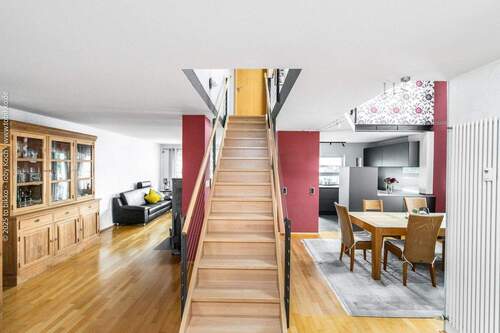 Treppe Obergeschoss zum Dachgeschoss - 