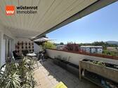 Terrasse, halbüberdacht - 