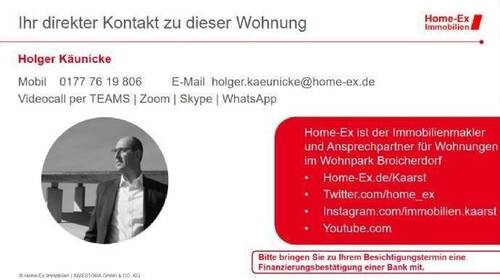 Direkter Kontakt zu dieser Wohnung - 