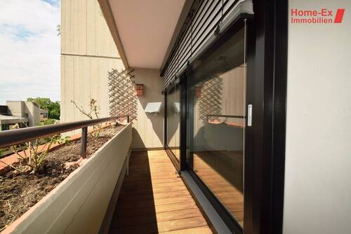 Die Terrrasse-Balkon 