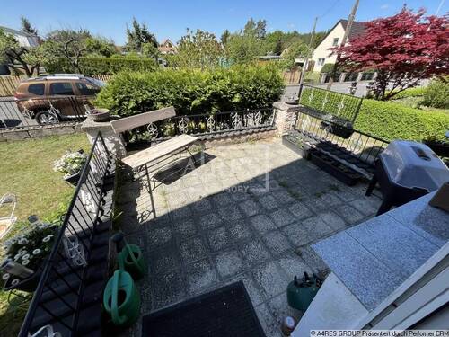 Terrasse - Einfamilienhaus mit 114,00 m² in Döbern zum Kaufen