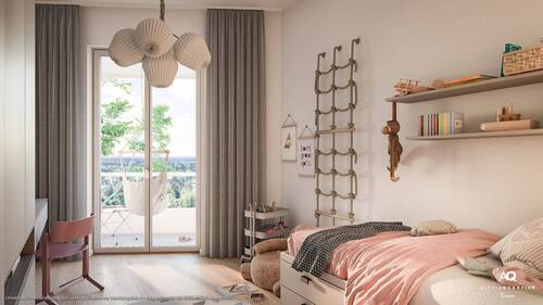 Wohn- u. Einrichtungsbeispiel - 3 Zimmer Etagenwohnung in München