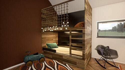 Ansicht Kinderzimmer - 