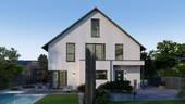 Ansicht Eingang - MIT GRUNDSTÜCK!! EIN ARCHITEKTONISCH AUSGEREIFTES UND FUNKTIONELLES HAUS