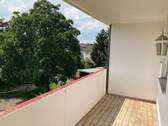 Balkon mit Blick ins Grüne - 3 Zimmer Etagenwohnung in Ettenheim
