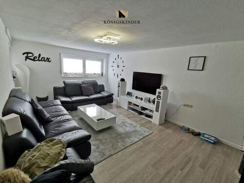 Gemütliches Wohnzimmer - Sympathische 2-Zimmer-Wohnung in Murr: Hell. Modern. Wirtschaftlich.