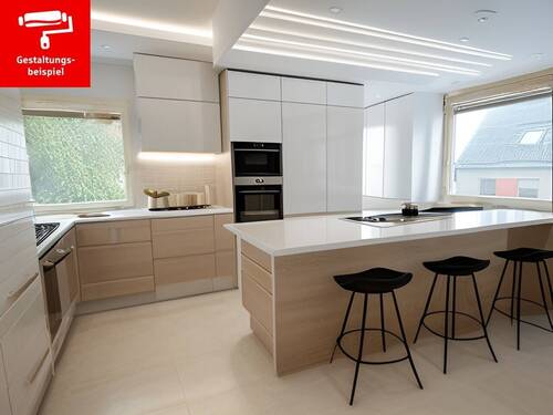 Küchenblick Renovierungsbeispiel - 